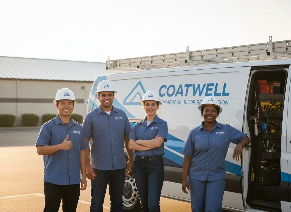 Commercial roof coating company in Woodburn, IA